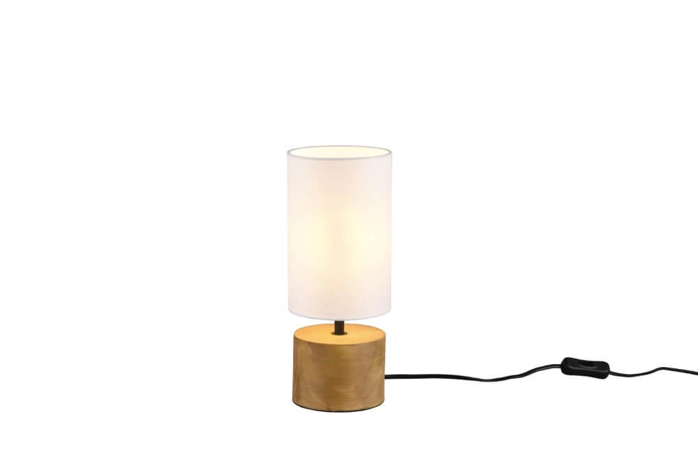 Design table lamp Woody with wood Trio 4017807523782