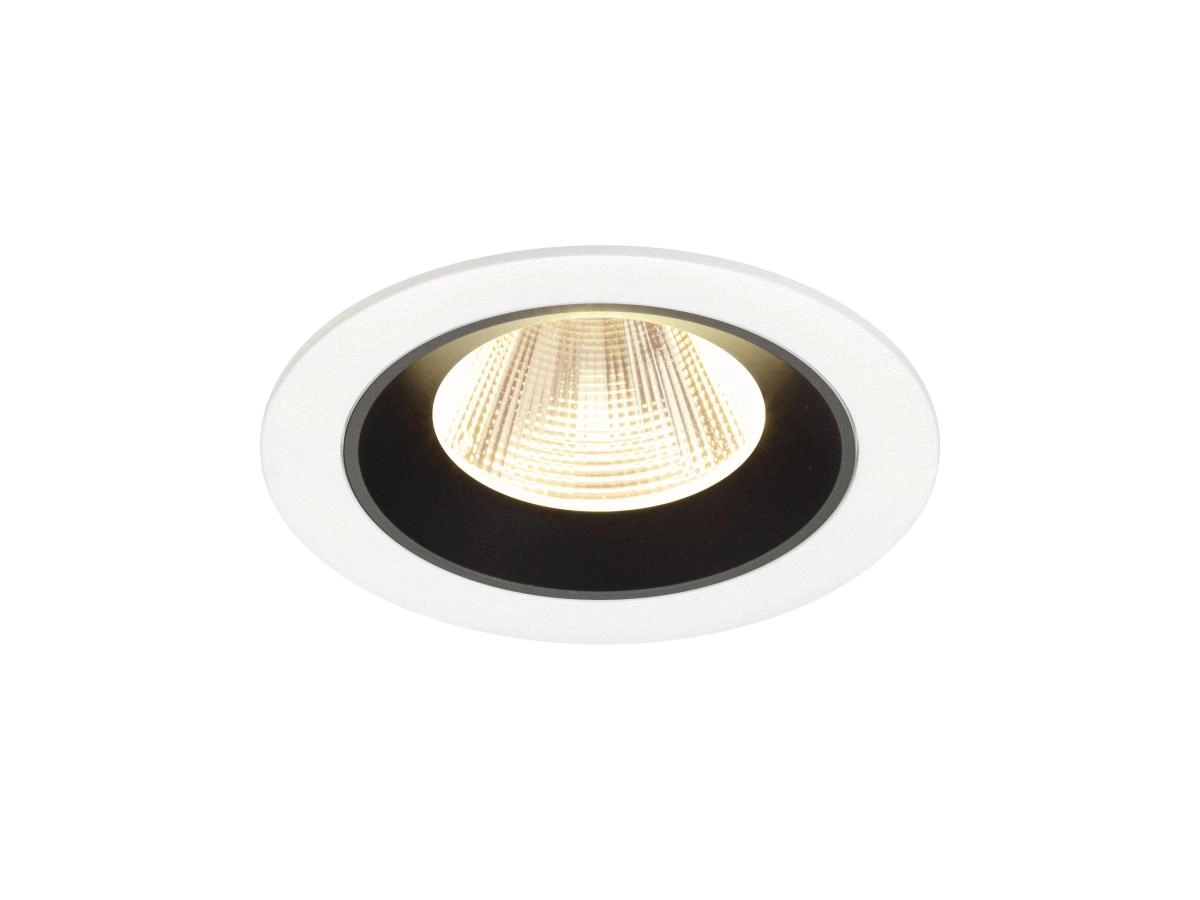Recessed spotlight Numinos M white/black 3000K - 20deg