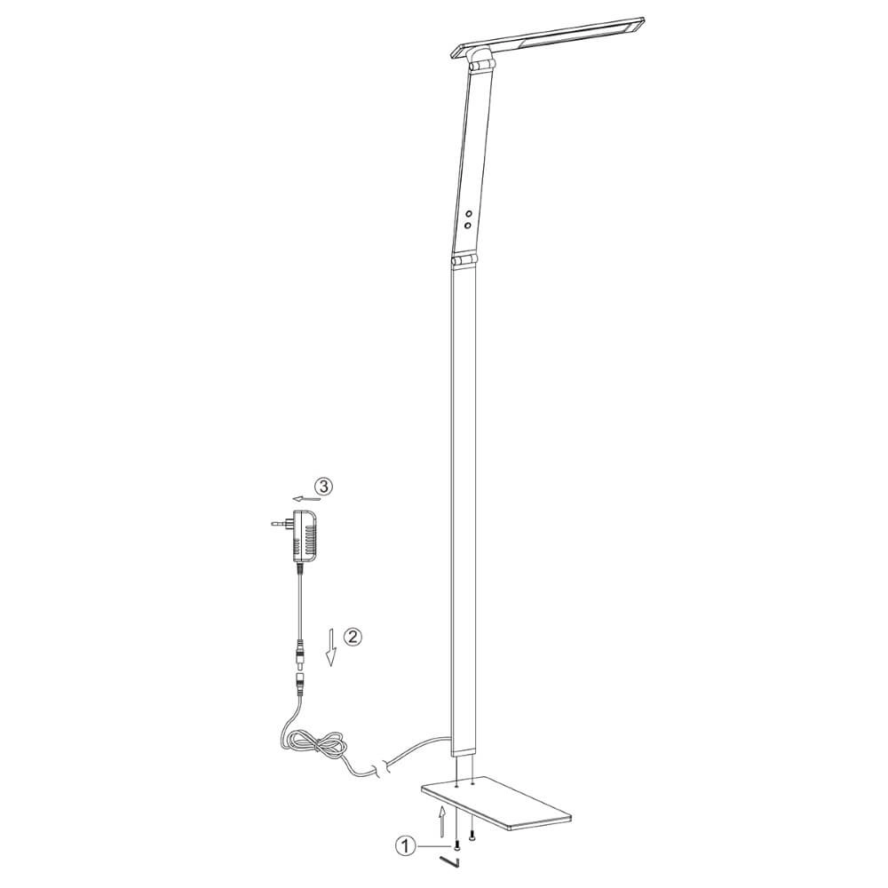 Reading lamp Serenade LED Steinhauer 8712746132663