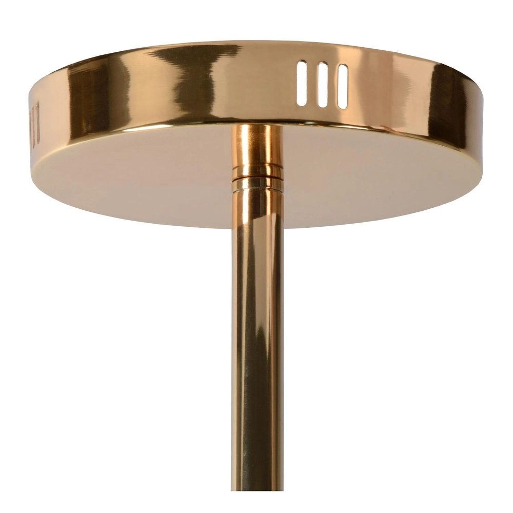 6-light pendant lamp Alara Gold with smoke balls Lucide 5411212461025