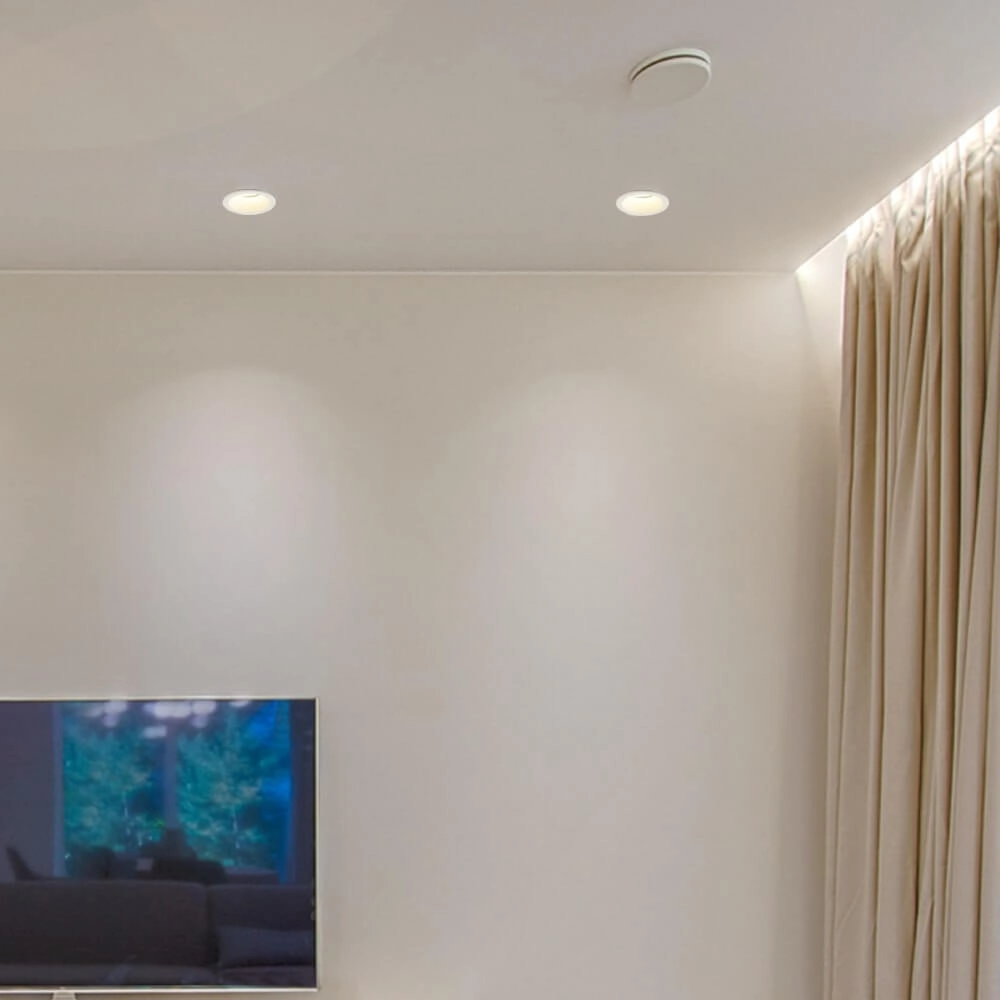 Recessed spotlight Slim Trim Adjustable white Lyora