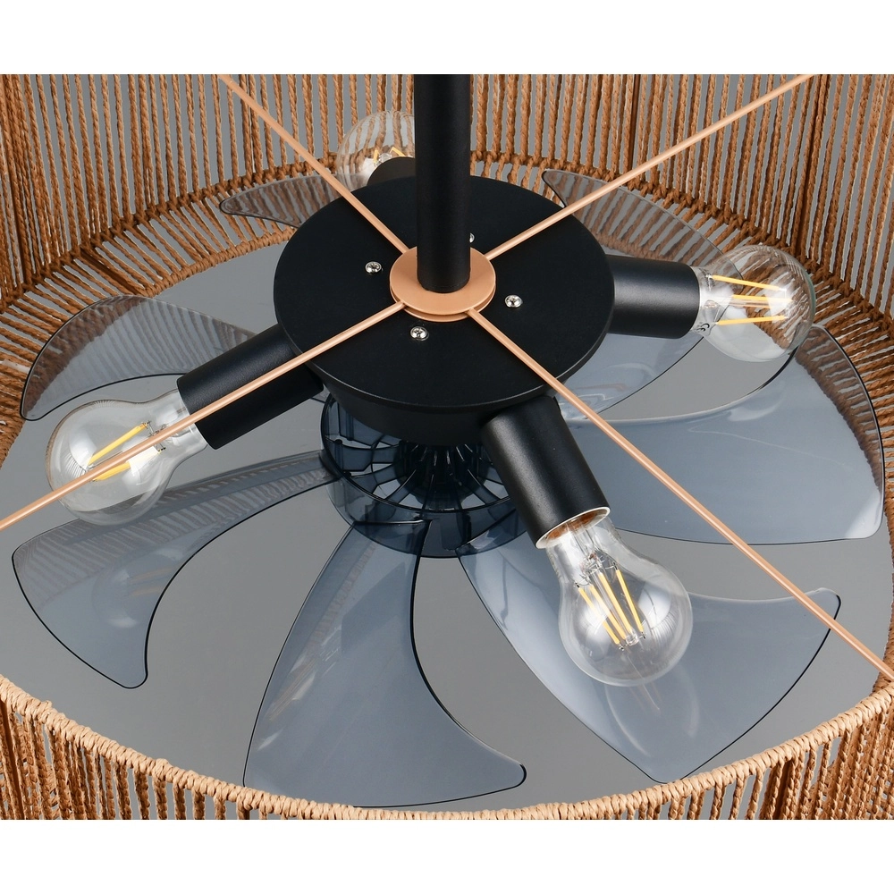 Rattan fan Smillum Ø 61cm Trio 4017807688139
