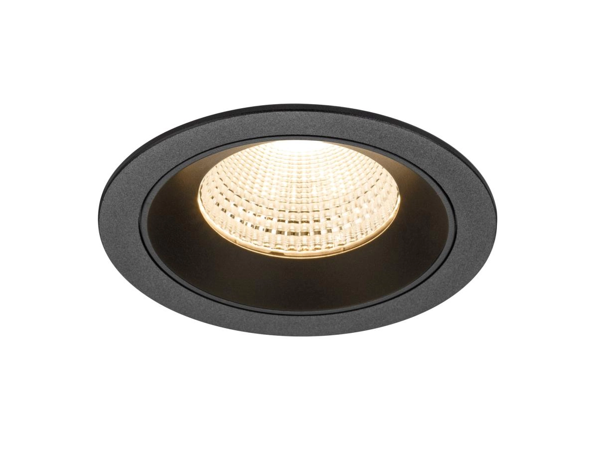 Recessed spotlight Numinos L black 2700K - 55deg