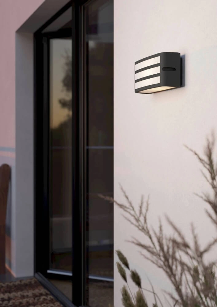 Modern outdoor lamp Camarda anthracite - with LED Eglo 9008606261925