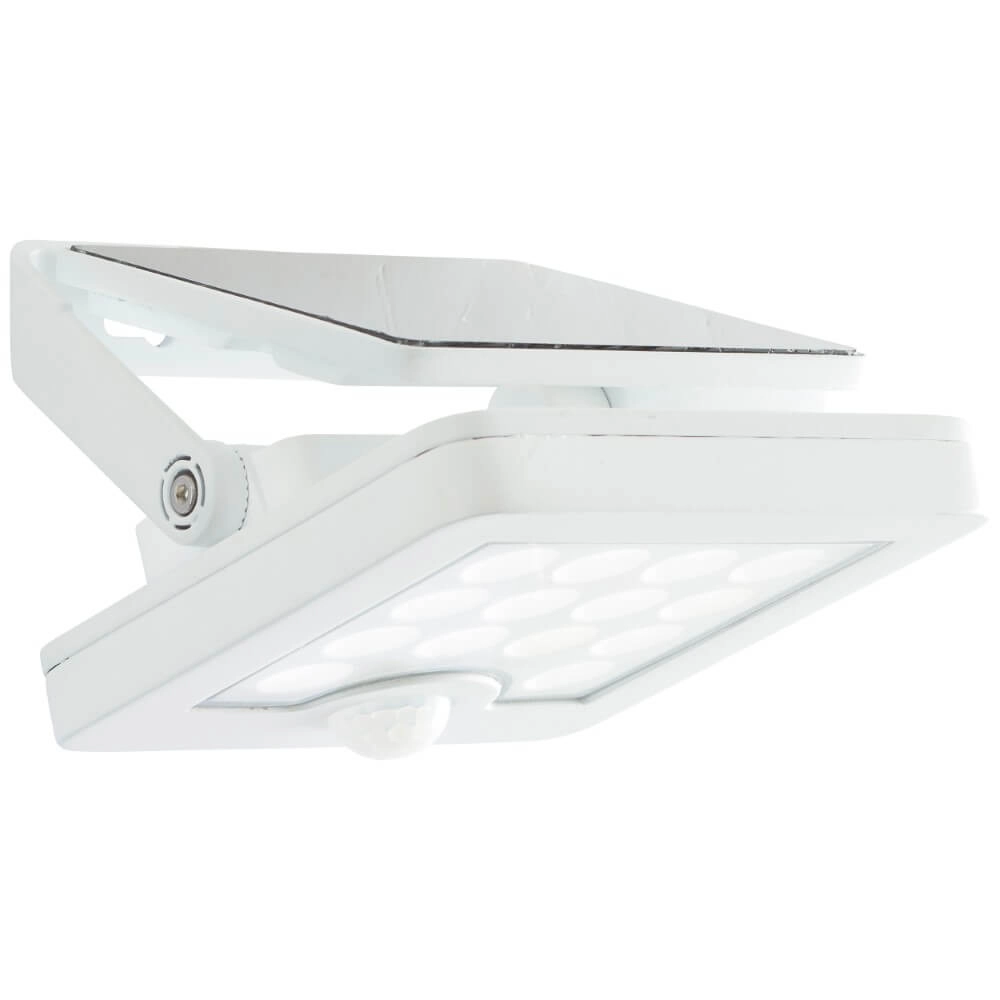White wall lamp Luton Solar Brilliant 4004353437786