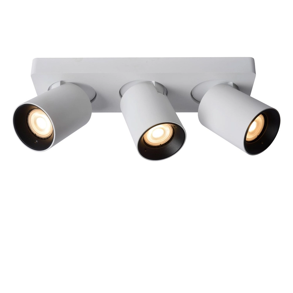 Ceiling spotlight Nigel 3-light white Lucide 5411212092588