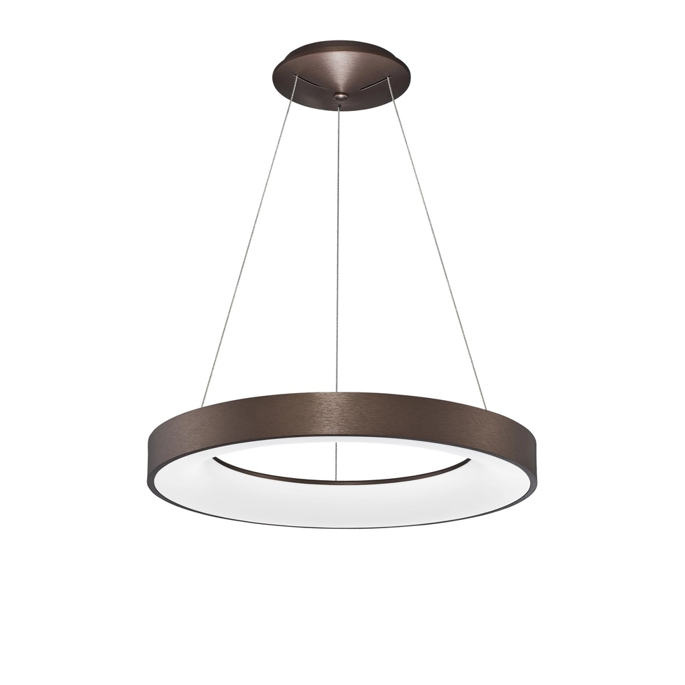 Pendant lamp Rando Thin coffee brown Ø 60cm Lyora 5212017420244
