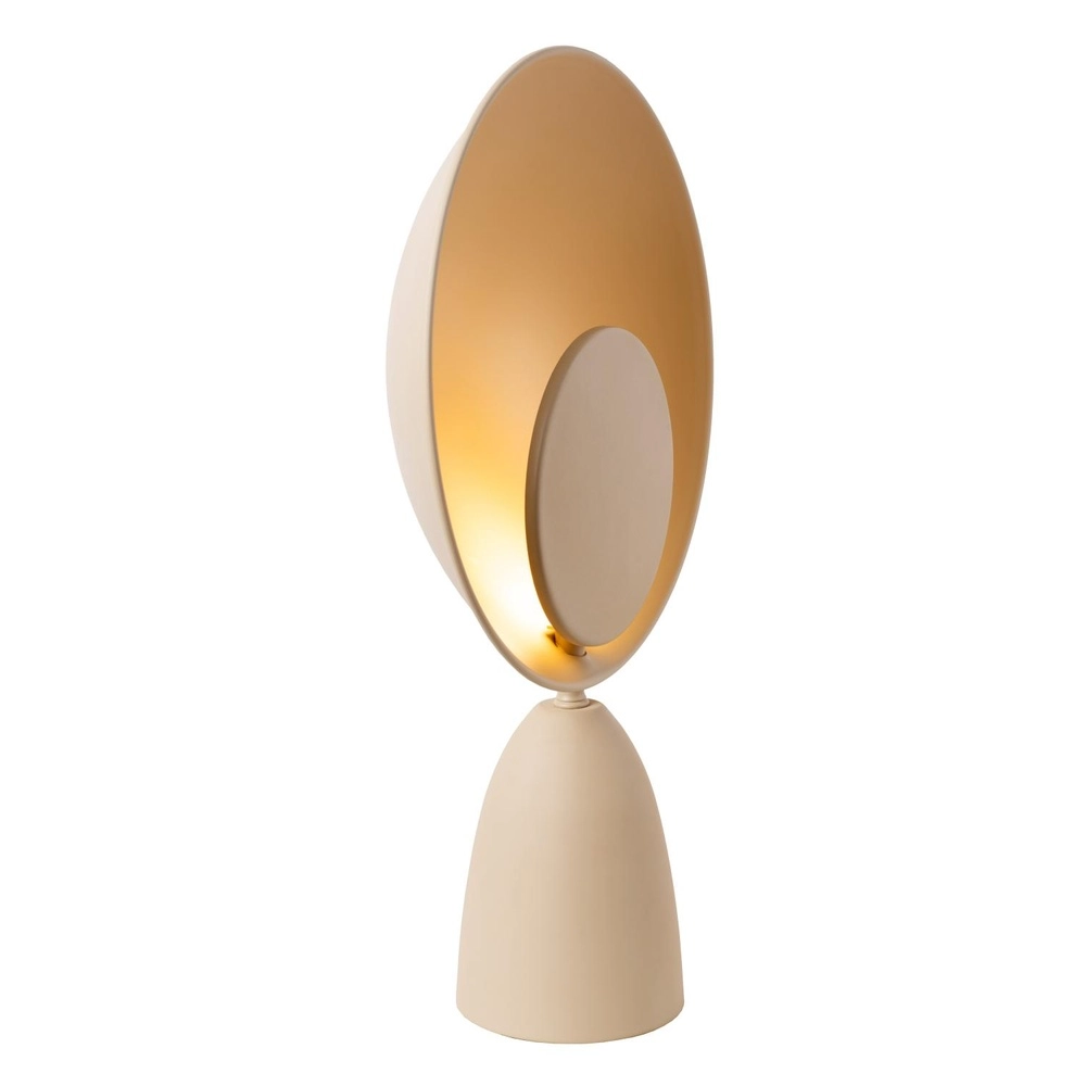 Design table lamp Castamar Ø 25.5cm sand brown Lucide 5411212345844