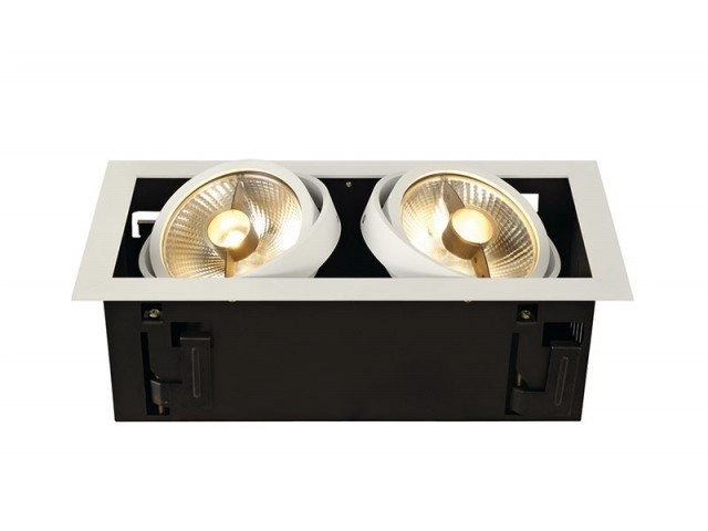 Recessed spotlight Kadux 2 ES111 19.5cm white