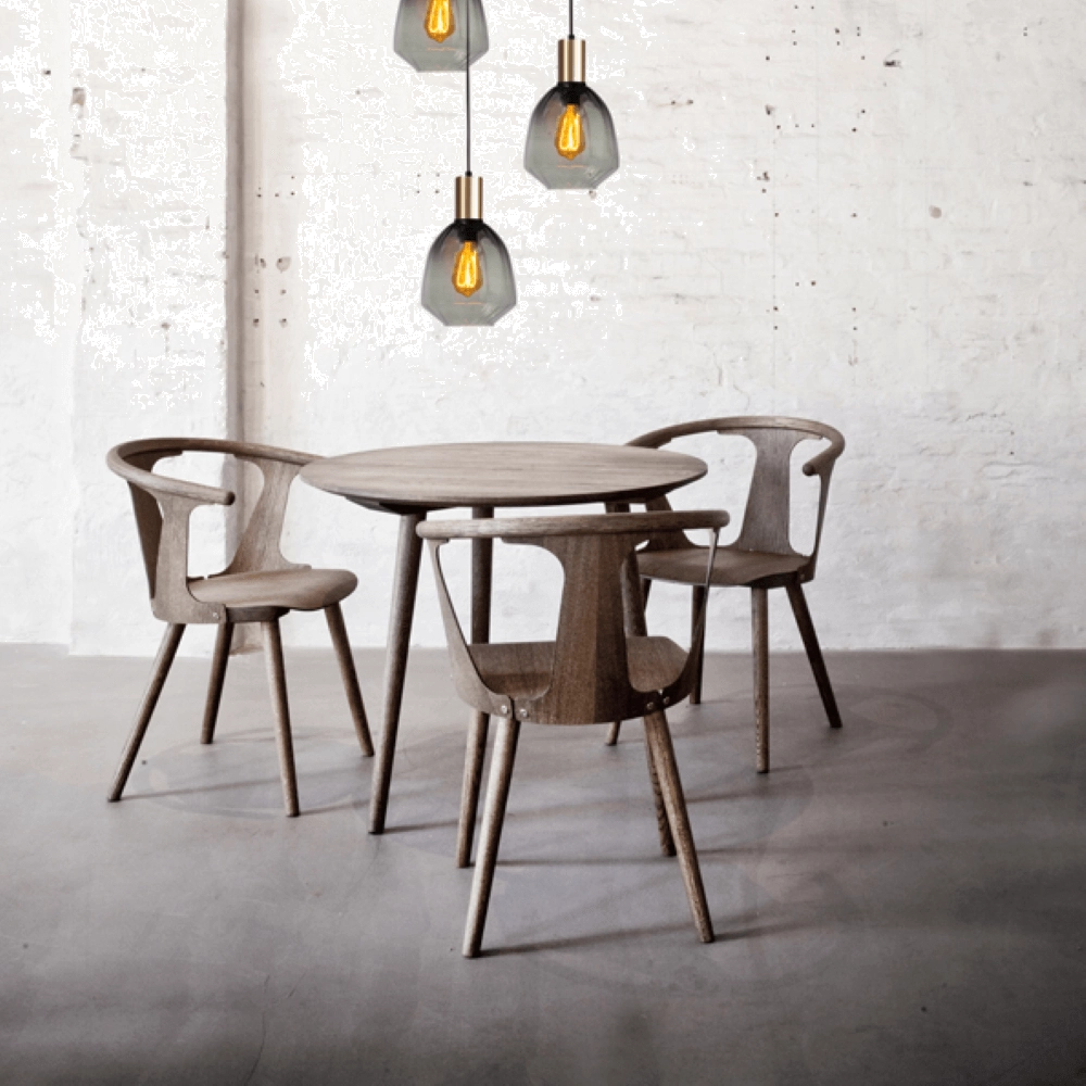 3-light loft hanging lamp - gold - Porto with Nicolette green glasses Masterlight 8718121270920