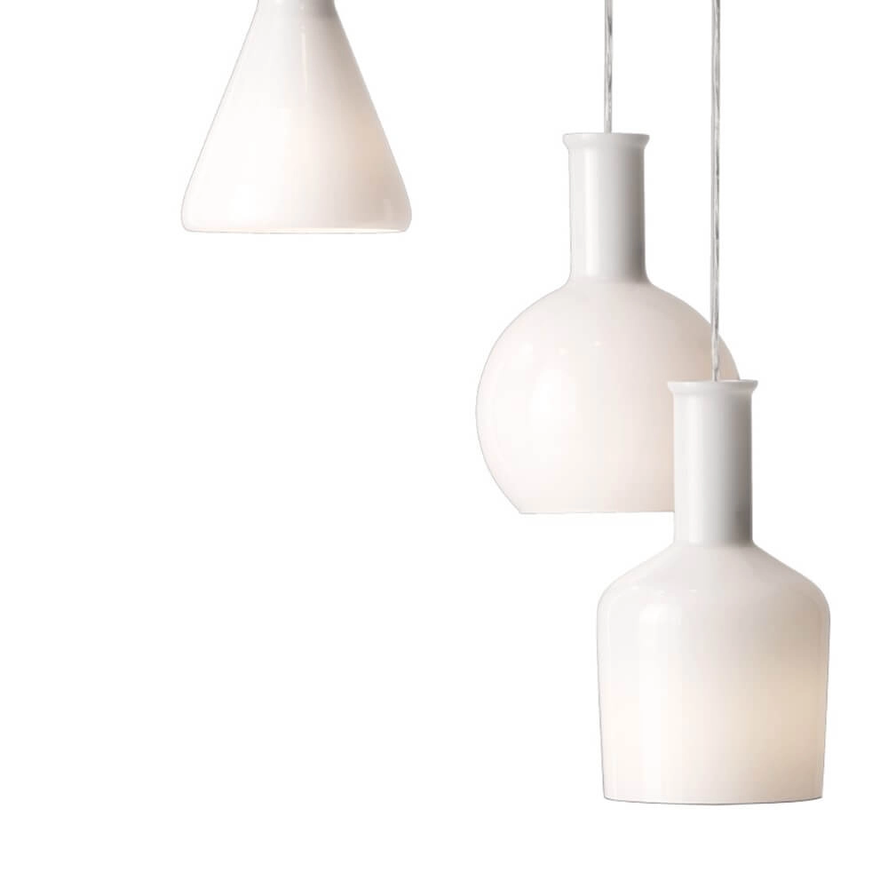 White hanging lamp Pascoa 5-light Stars of Light 9002759391430
