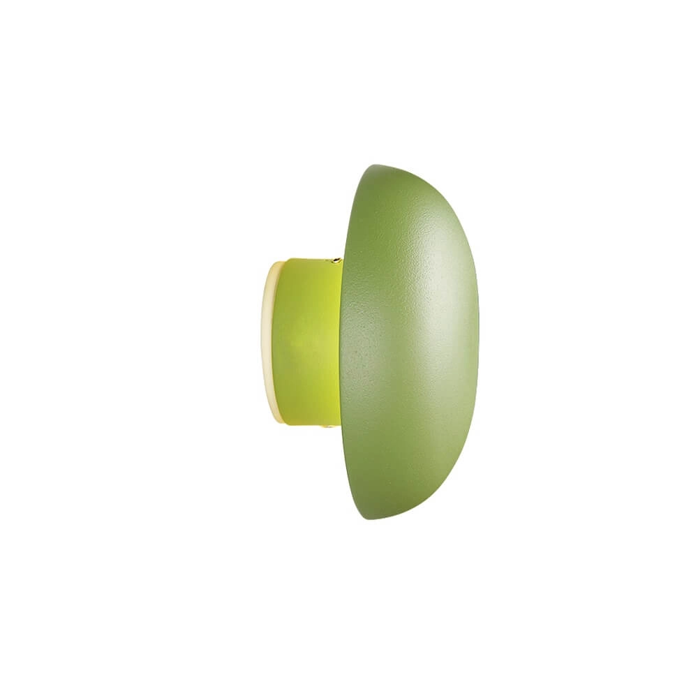 Green wall lamp Davey Ø 15cm Trio 4017807643824