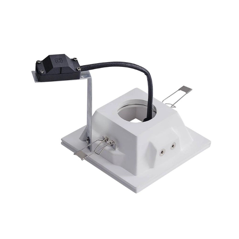 Recessed spotlight Plastra GU10 13cm white