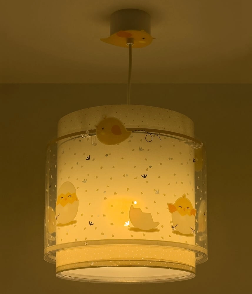 Taupe children's room hanging lamp Baby Chicken Dalber 8420406768724