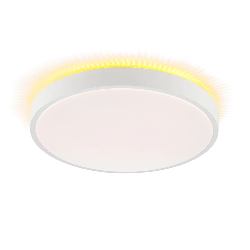 Ceiling light Solistra white Ø 34,5cm