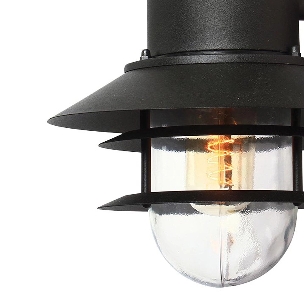 Rural outdoor lamp Helsinger Down black Franssen 5024005263012