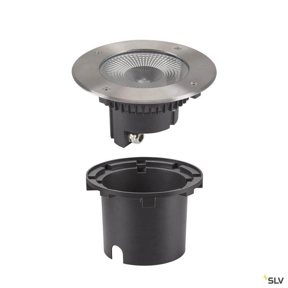 Bright LED ground spot Rocci round SLV 4024163262095