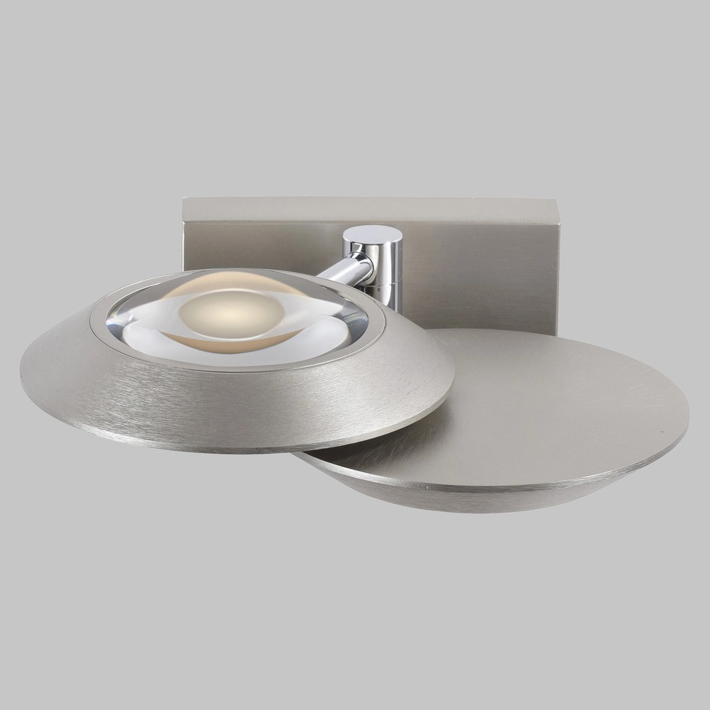 2L led wall light Pure Oculis Diamond grey