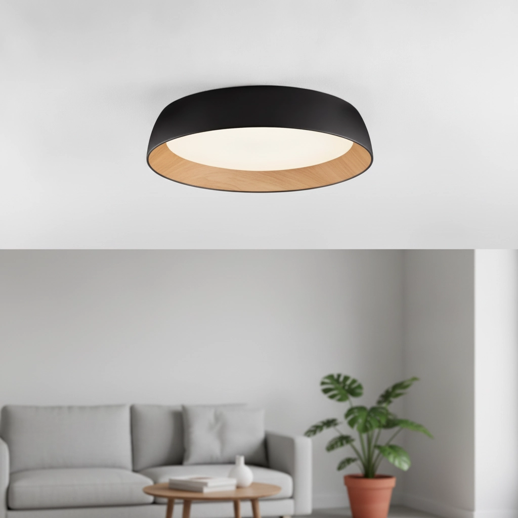 Ceiling lamp Sigi  Ø 60cm black