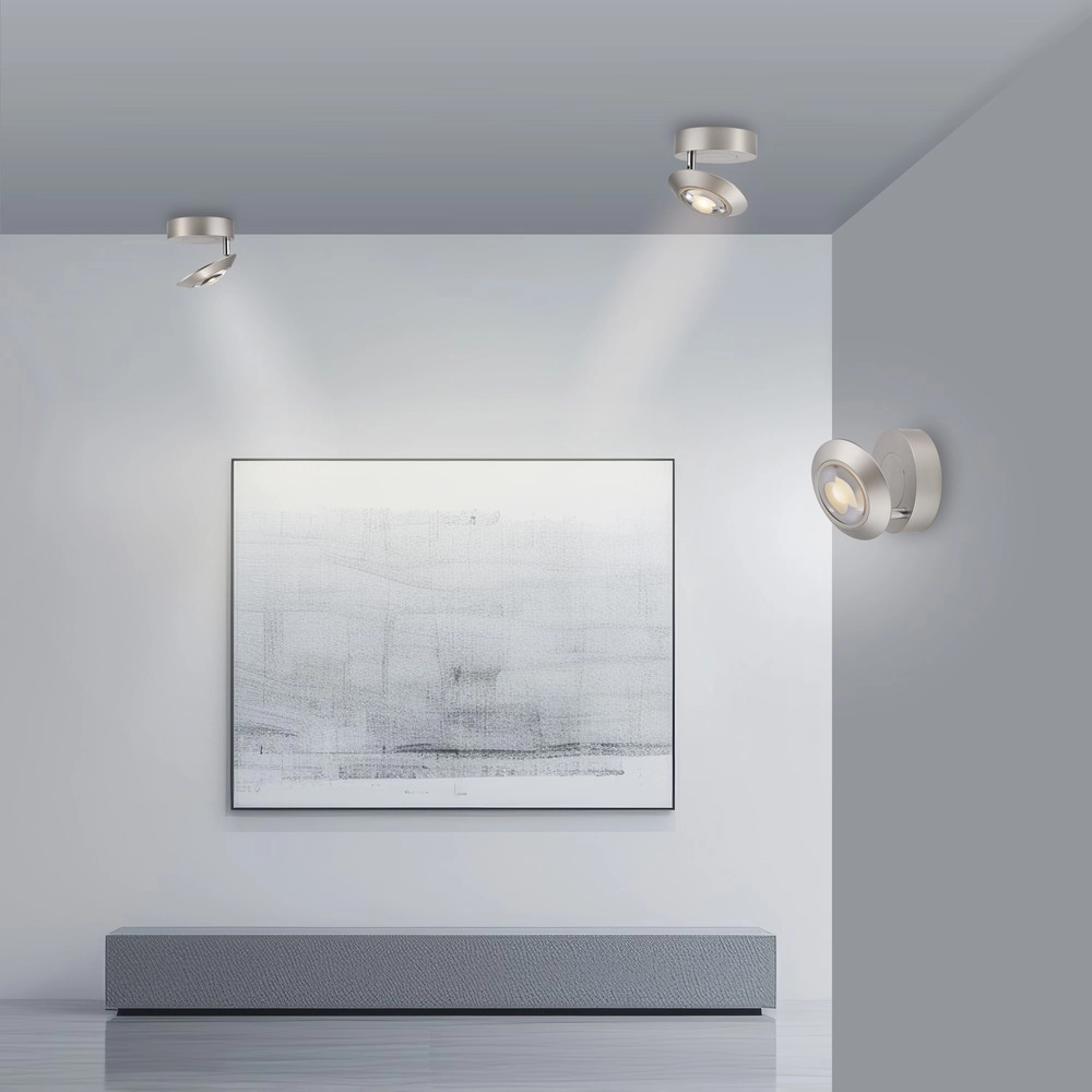 Led ceiling spot Pure Oculis Diamond grey Paul Neuhaus 4012248397060