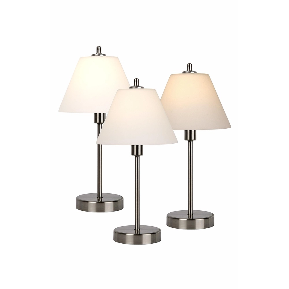 Table lamp Touch chrome