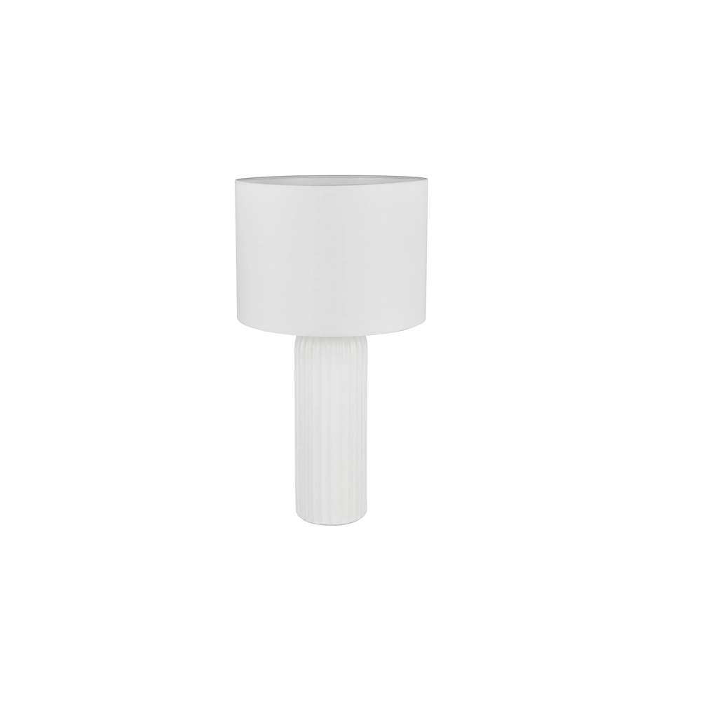 Table lamp Blair Ø 28cm white Trio 4017807654349