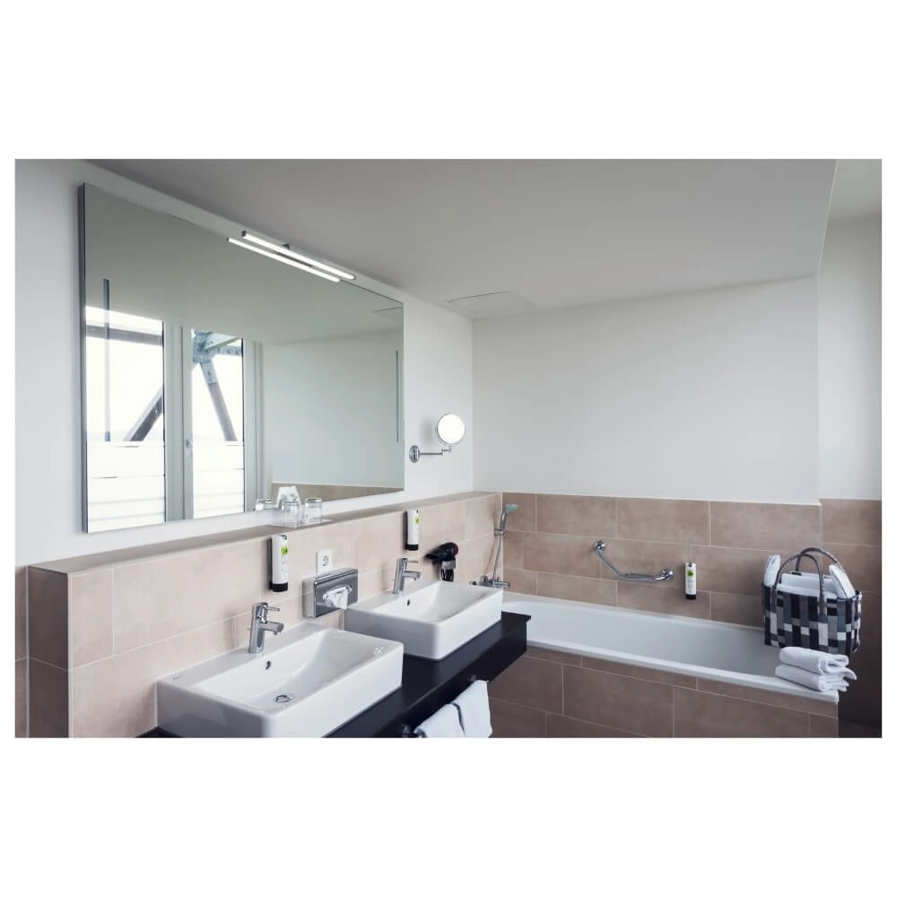 LED mirror lighting Glenos II silver SLV 4024163236607