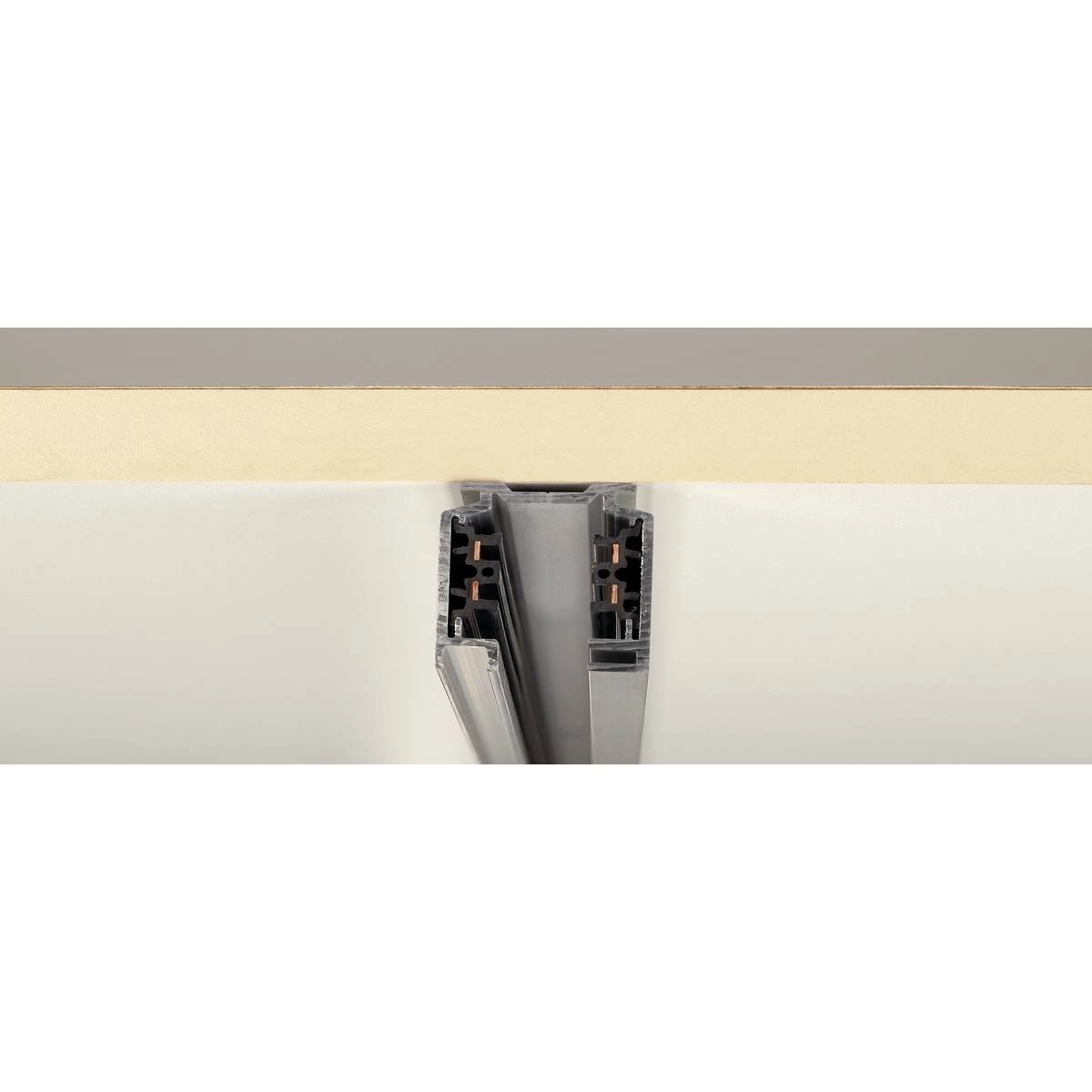 1 meter 3-Fase Rail gray SLV 4024163122405