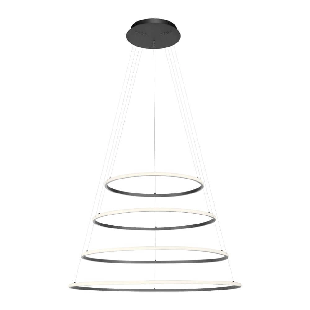 Modern pendant lamp Tessara anthracite
