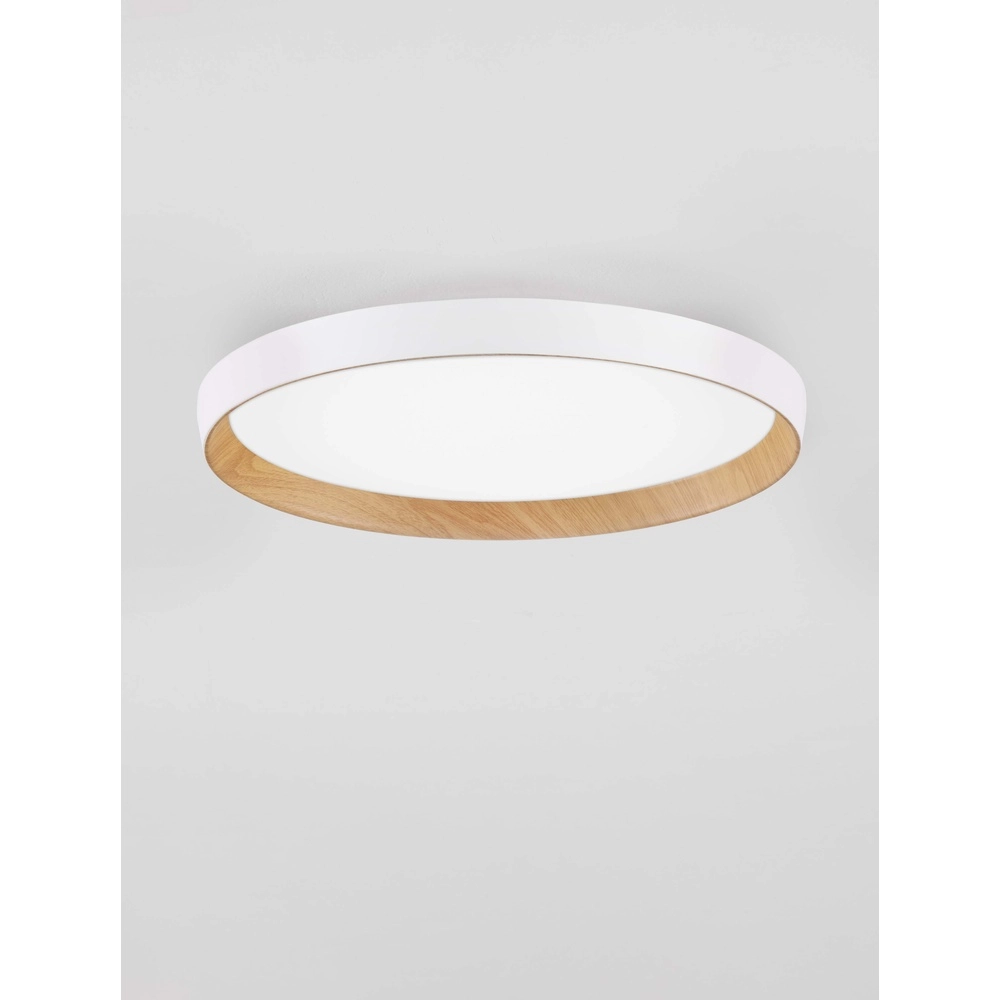 Ceiling light Vomos white Ø 40cm Lyora 5212017448750