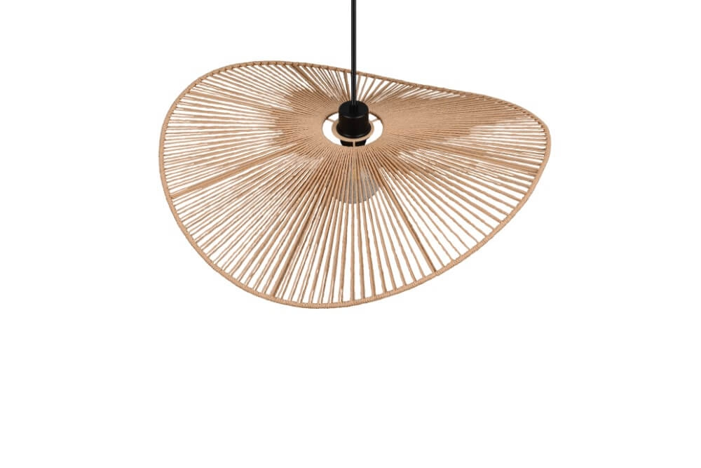 Japandi pendant lamp Laurine Ø 58cm Trio 4017807637625