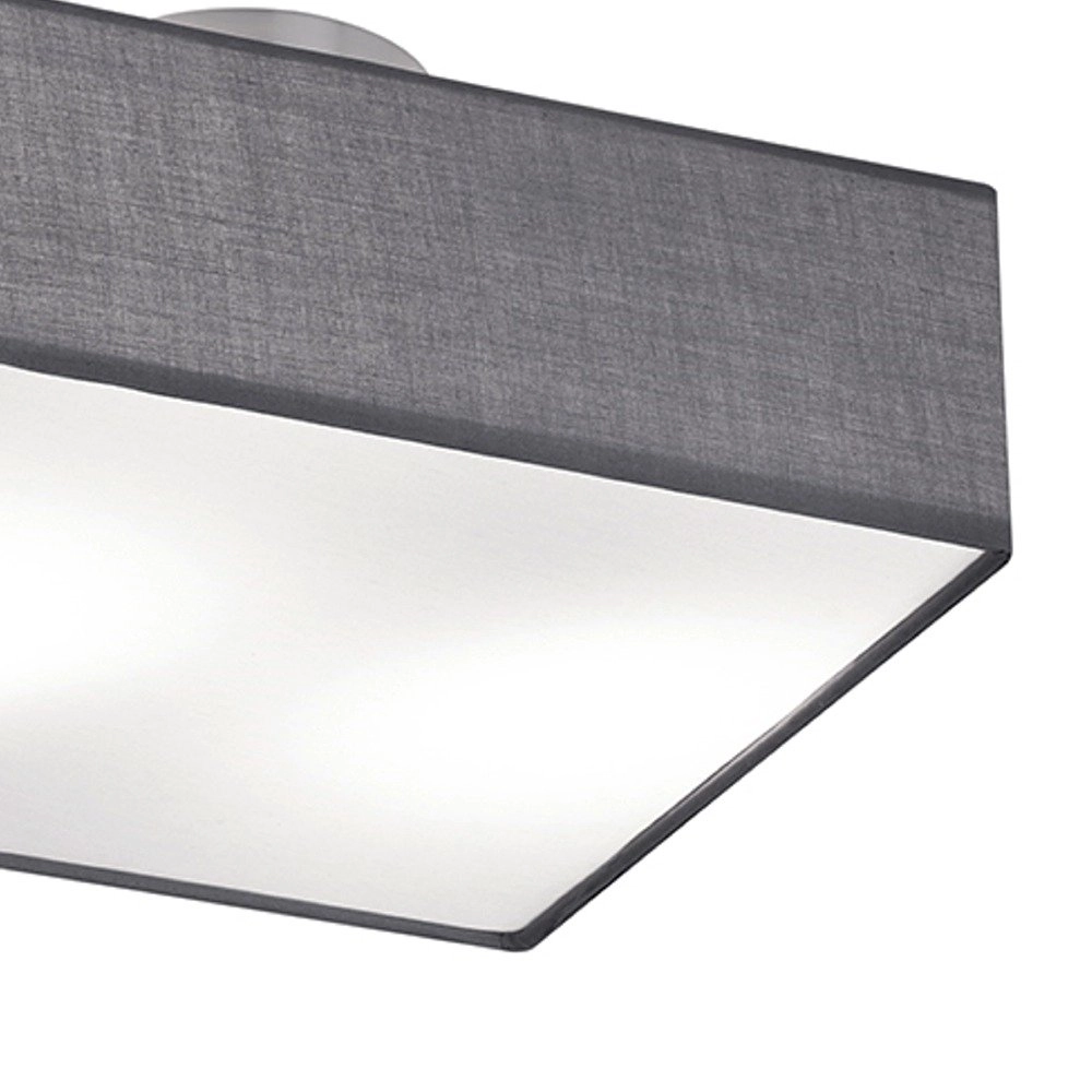 Ceiling light Embassy 30cm gray Trio 4017807294088
