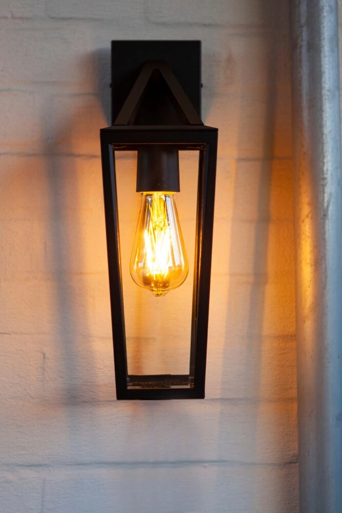 Design wall lamp Pine black Lutec 6939412014333