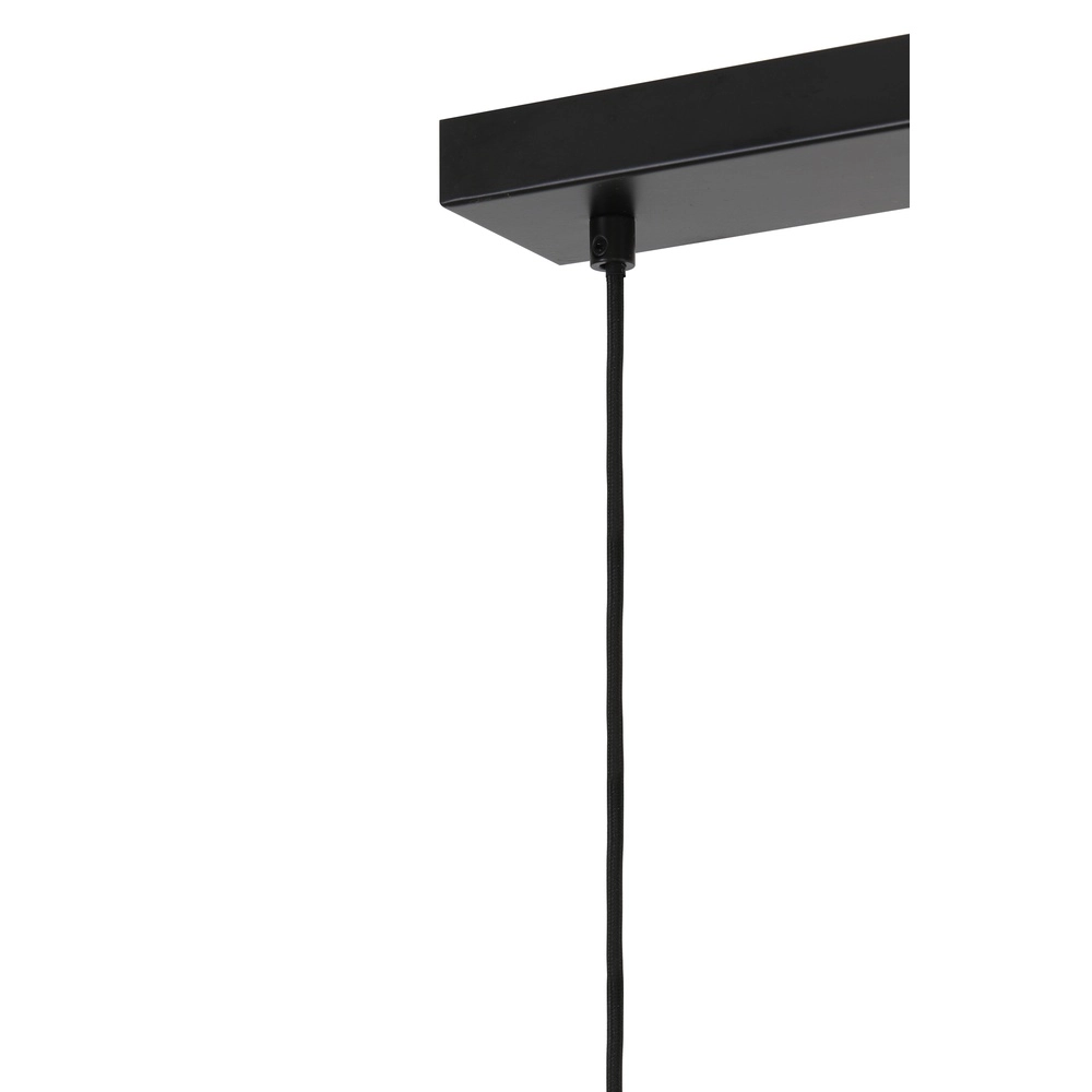 Dining table pendant lamp Lekar 5x E27 - brass with smoke glass Light & Living 8717807601461