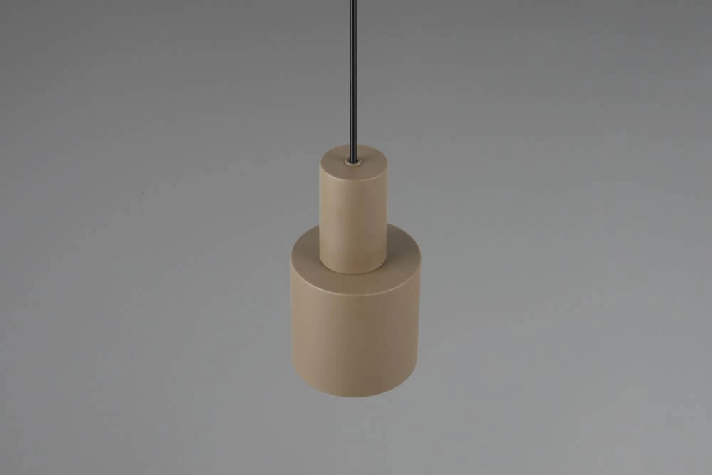 Taupe pendant Agudo Ø 12cm Trio 4017807613780