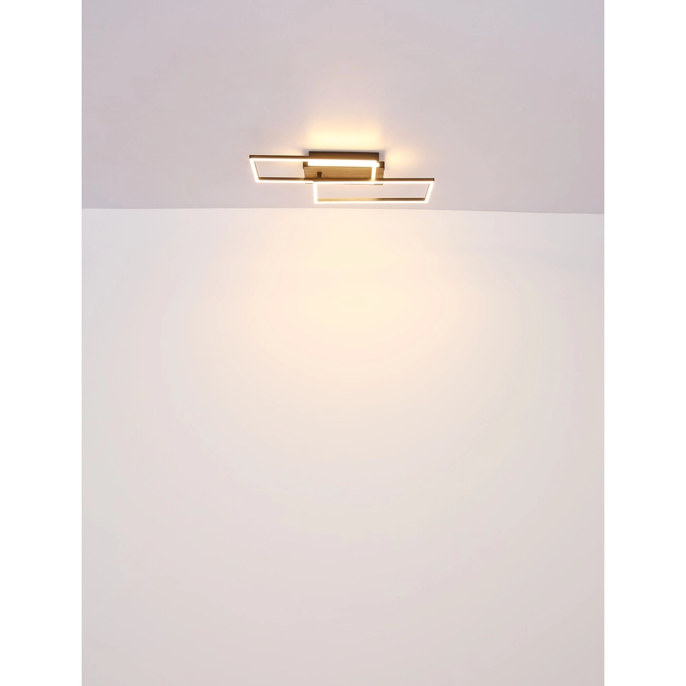 Ceiling lamp Highway black with sand brown Globo 9007371447794