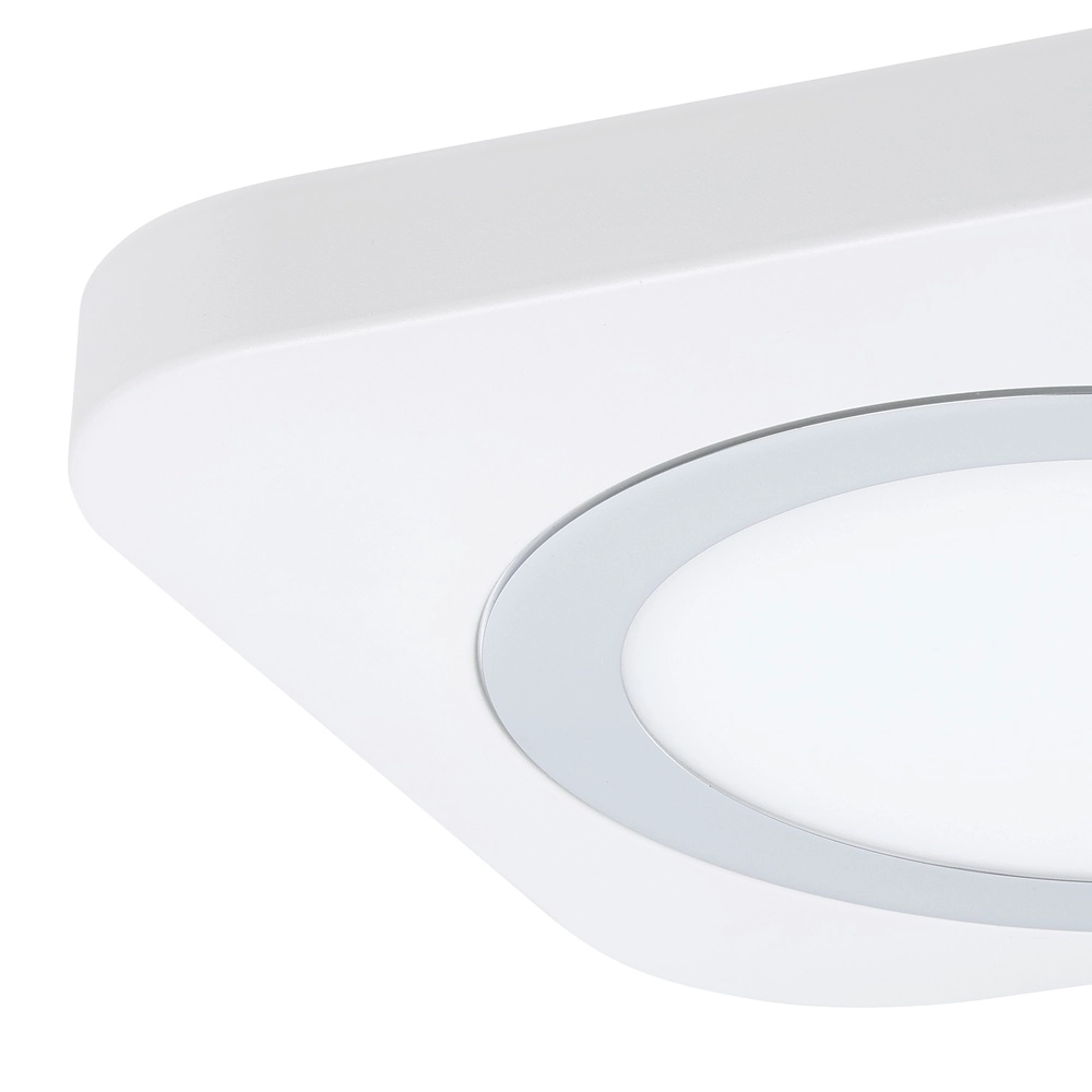 Ceiling lamp Puyo white and chrome Eglo 9002759963965