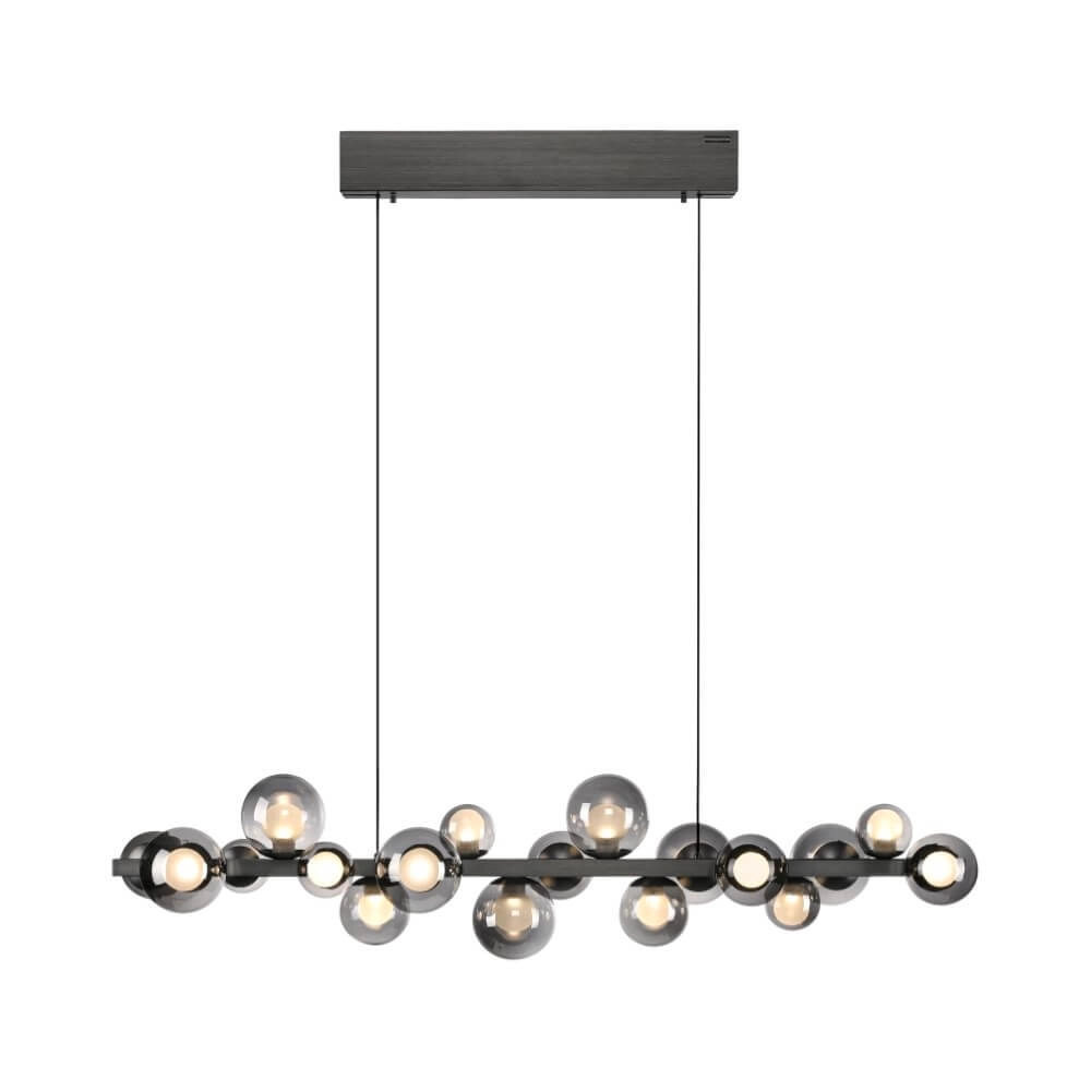 Unique hanging lamp Pure E-Popup 18-light gray