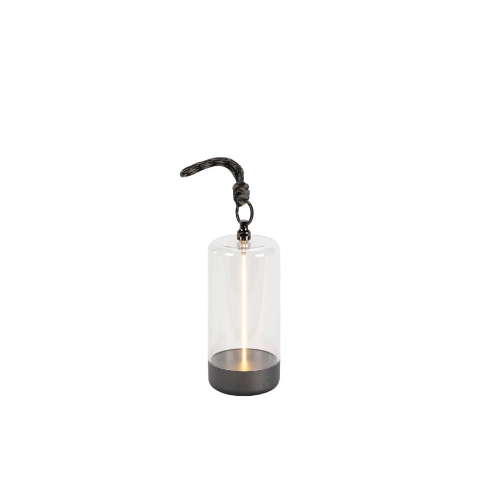 Rechargeable lamp Edison XS anthracite KonstSmide 7318307849370