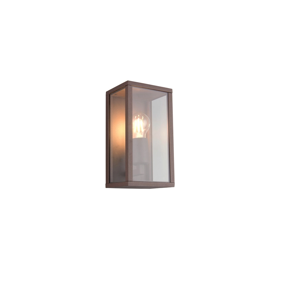 Modern wall lamp Garonne S rust brown Trio 4017807687378