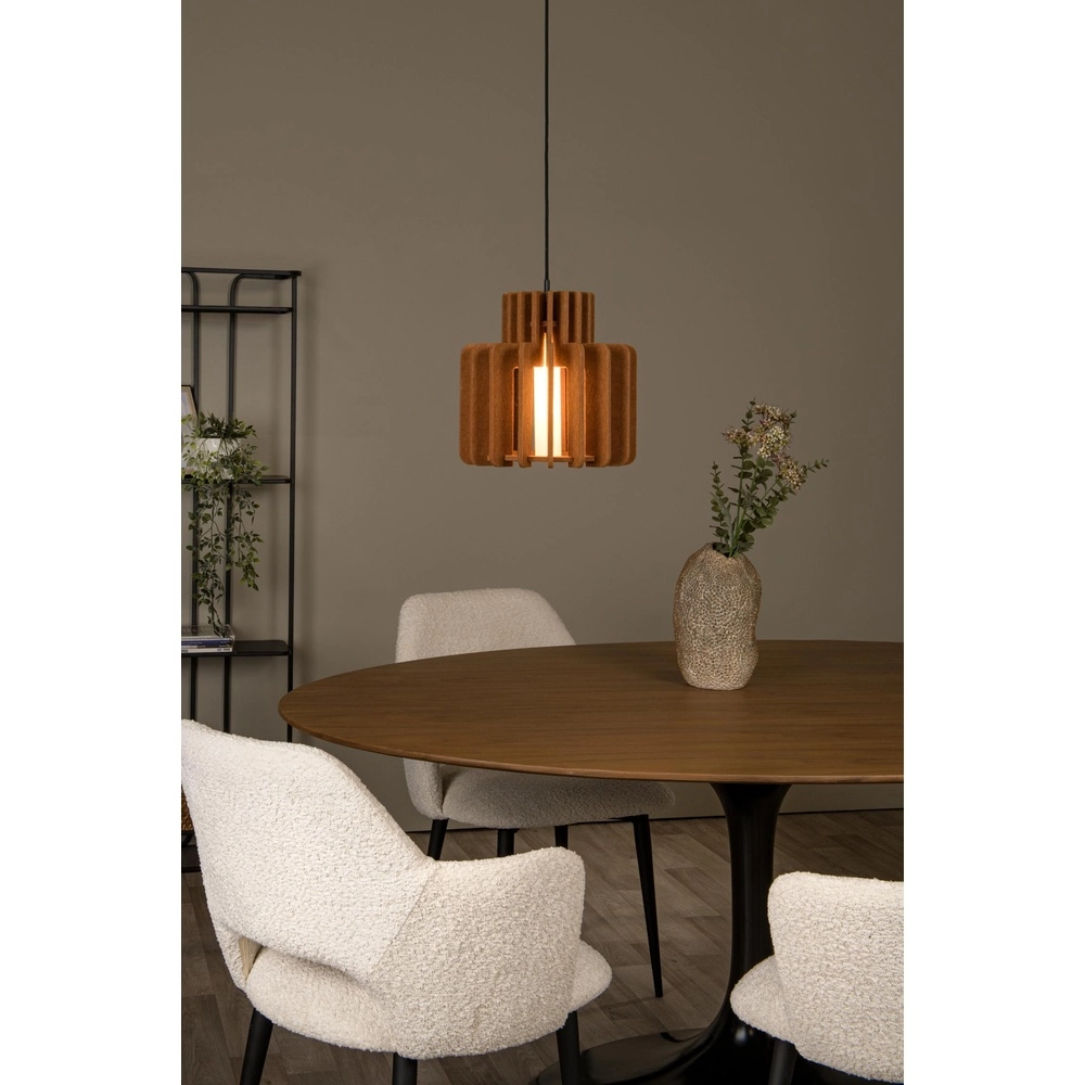 Design pendant lamp Rollo 31cm terracotta