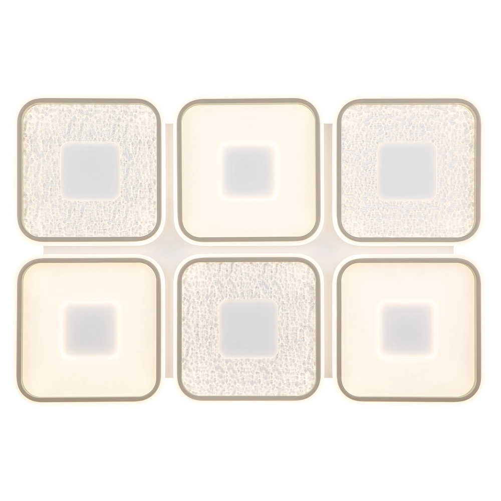 Modern ceiling lamp Mosaiko 100cm sand brown Globo 9007371578764