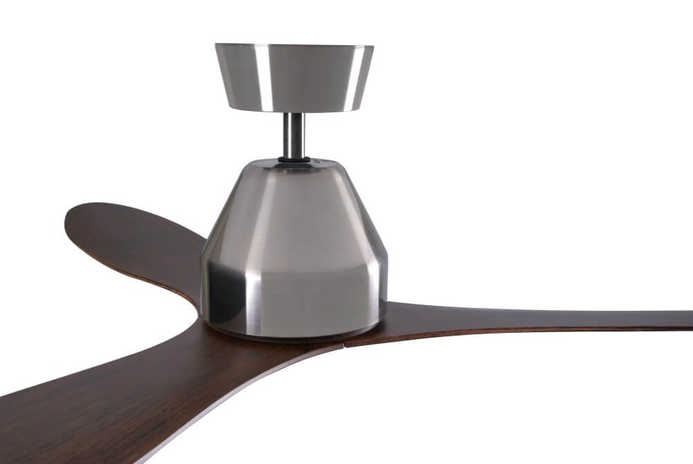 Wooden ceiling fan without lamp Whitehaven Ø 143cm IP55 Beacon 9333509136453