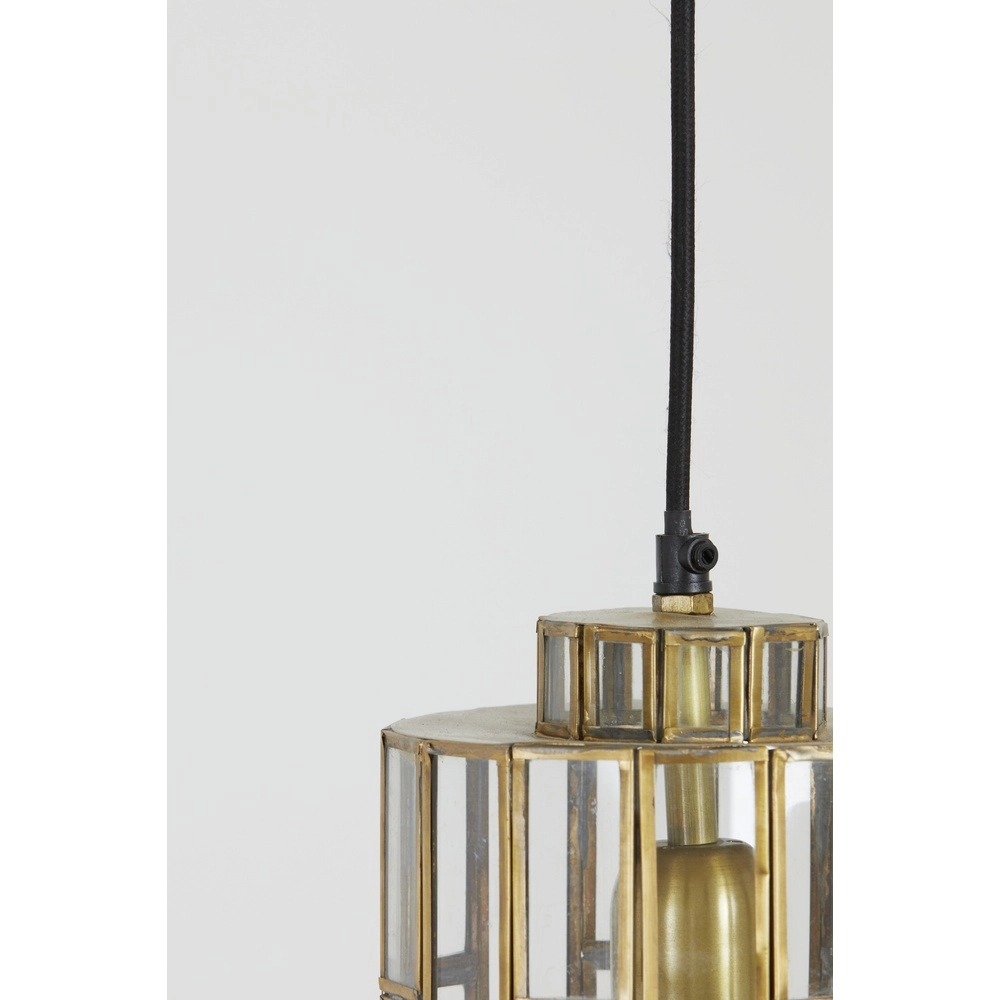 Antique pendant lamp SÃ¸strene Ø 15cm - glass Light & Living 8717807262204