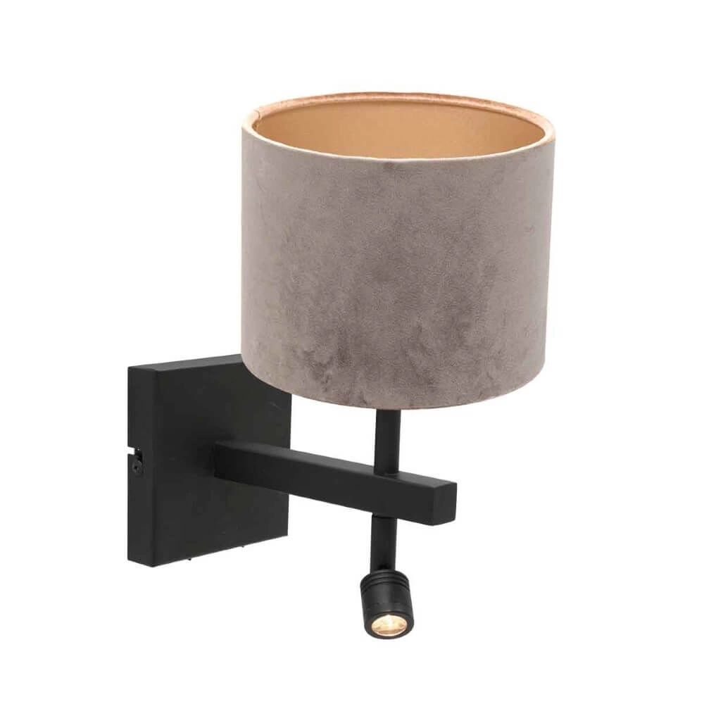 Velvet bedside table lamp Stanger Steinhauer 8712746151626