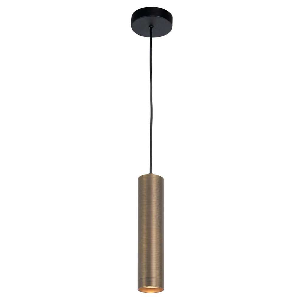 Design pendant lamp Perugia black with copper bronze