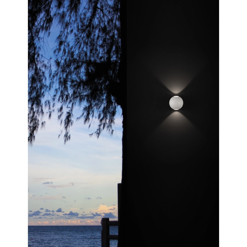 Unique wall lamp Como 2-light white Lyora 5212017408952