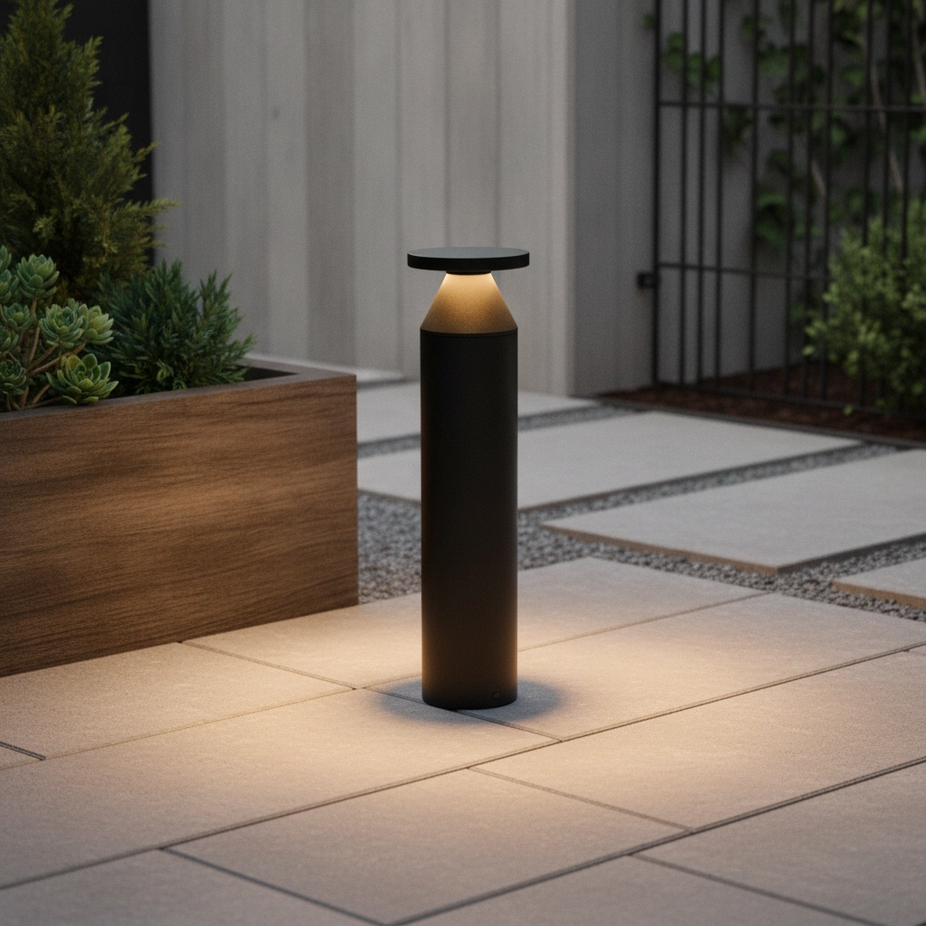 Black design lamp Neve 50cm