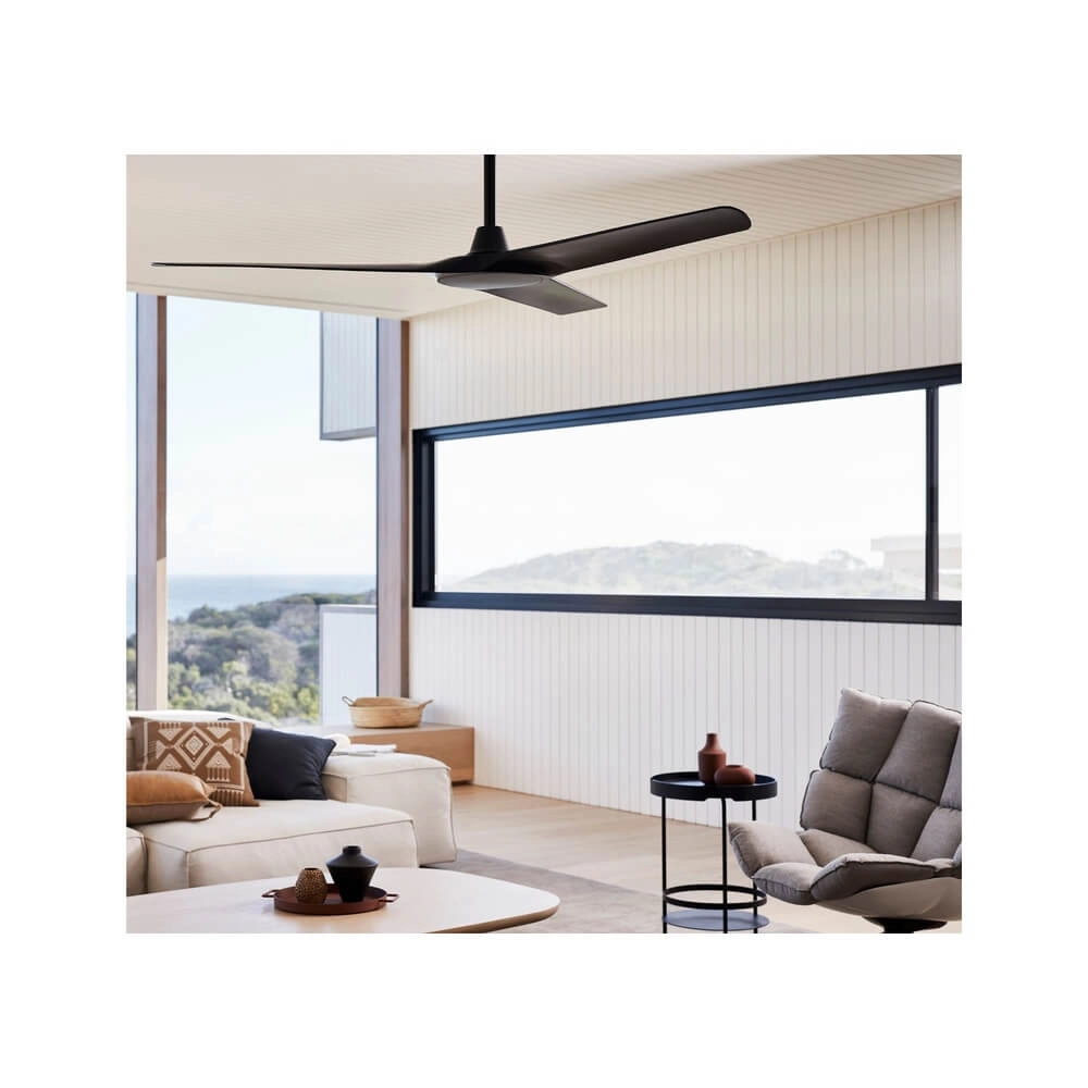 Black ceiling fan Abyss Ø 142cm Beacon 9333509217381