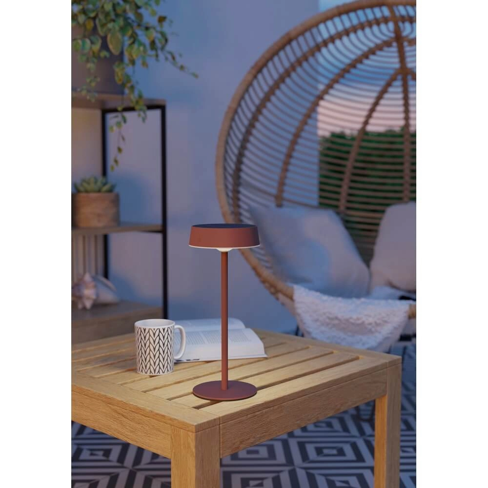 Sleek table lamp Simeri Hybrid Red Eglo 9002759758790